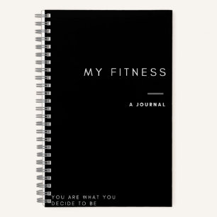 Fitness Tracking Journal Notizbuch