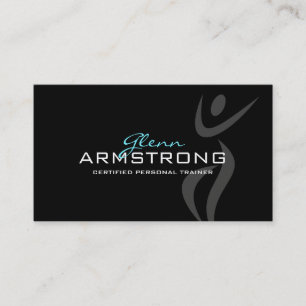 Fitness-Trainer - Geschäfts-Karten Visitenkarte