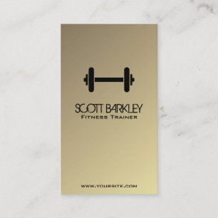 Fitness-Trainer - Geschäfts-Karten Visitenkarte
