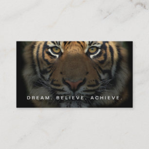 Fitness Trainer Studio Beruflich Elegante Visitenkarte