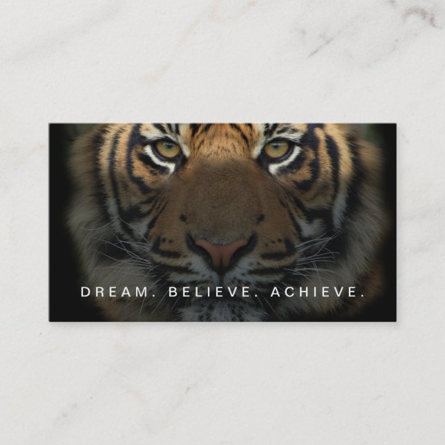 Fitness Trainer Studio Beruflich Elegante Visitenkarte (Vorderseite)