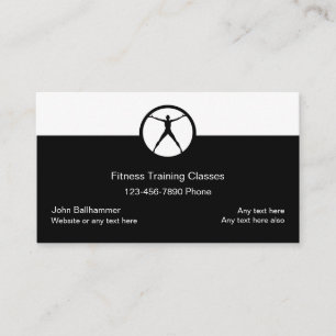 Fitness-Trainer Visitenkarte