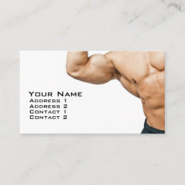 Fitness-Trainer Visitenkarte