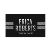 Fitness-Trainermoderne silberne Sequins-Streifen