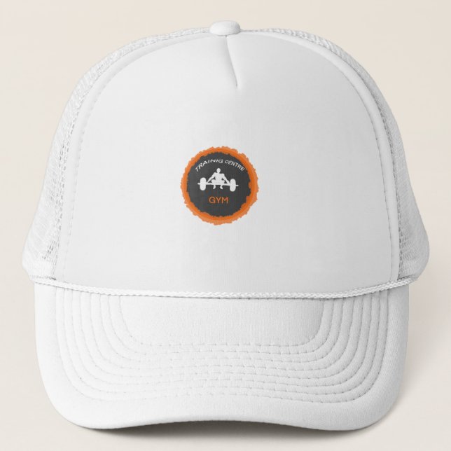 Fitness-Trucker-Cap Truckerkappe (Vorderseite)