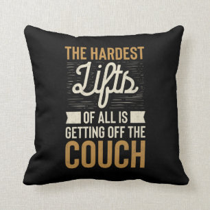 Fitness-TurnhalleWorkoutweightlifting-Zitat Kissen