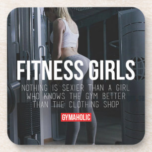 Fitness und Bodybuilding Motivation Getränkeuntersetzer