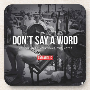 Fitness und Bodybuilding Motivation Getränkeuntersetzer