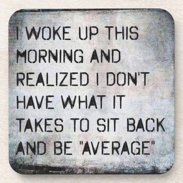 Fitness und Bodybuilding Motivation Getränkeuntersetzer (Vorderseite)