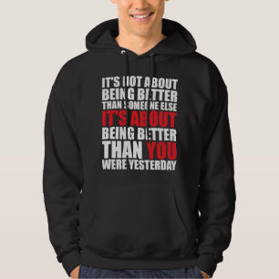 Fitness und Bodybuilding Motivation Hoodie