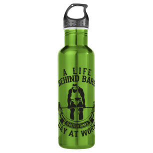 Fitness und Bodybuilding Motivation Trinkflasche