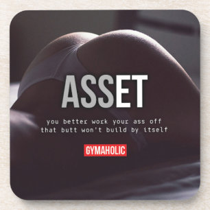 Fitness und Bodybuilding Motivation Untersetzer