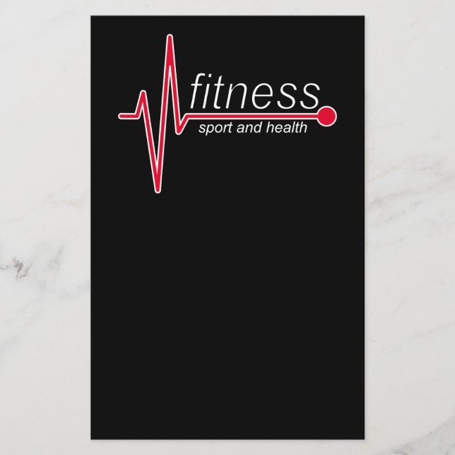 Fitness und Sport Flyer (Vorne)