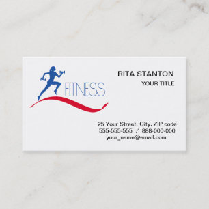 Fitness Visitenkarte