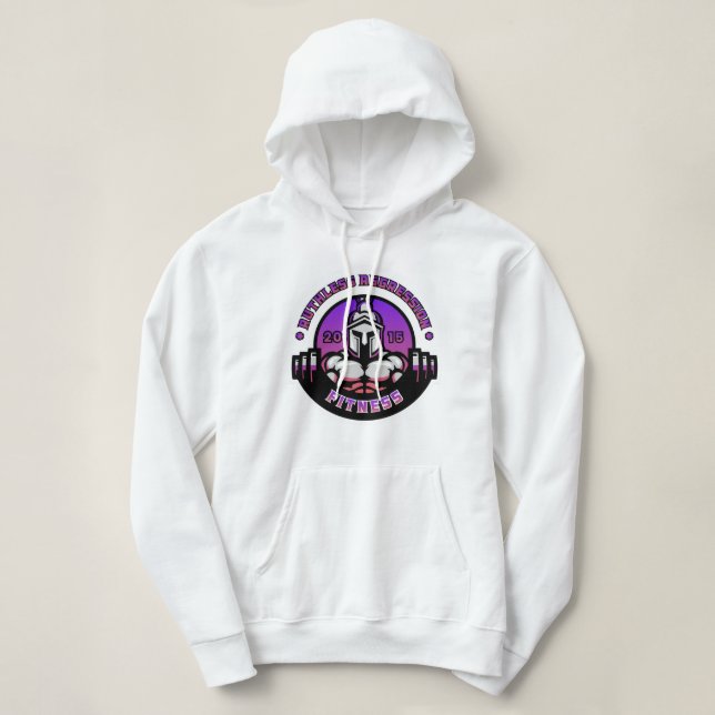 Fitness Warrior Hoodie (Design vorne)