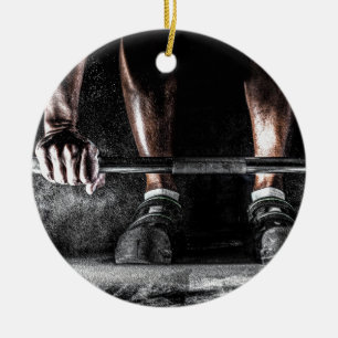 Fitness Weightlift GYM Workout Keramikornament