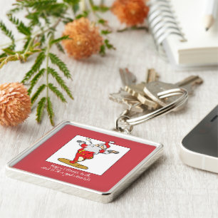 Fitness Weihnachten mit Weihnachten Schlüsselanhänger