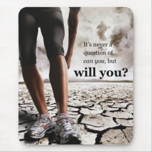 Fitness Workout Gym Motivation Mousepad