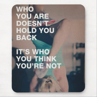 Fitness Workout Gym Motivation Mousepad