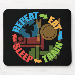 Fitness Workout Gym Motivation Mousepad