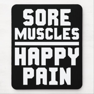 Fitness Workout Gym Motivation Mousepad