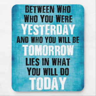 Fitness Workout Gym Motivation Mousepad