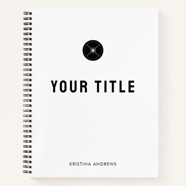 Fitness Workout Health Journal Men Women Notizbuch (Vorderseite)