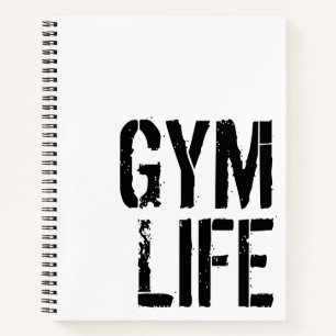 Fitnessleben - notizbuch