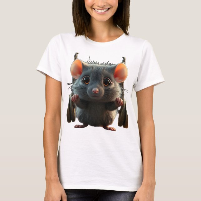 Fitnessmaus T-Shirt (Vorderseite)
