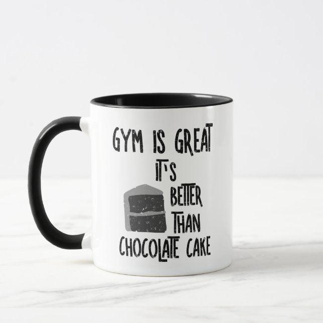Fitnessraum ist groß tasse (Links)