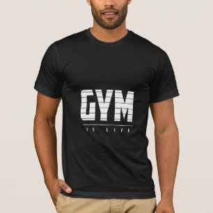 Fitnessraum ist Leben - Gym-T - Shirt
