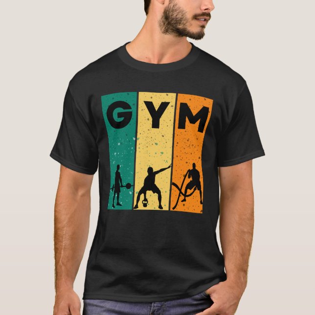 Fitnessraum T-Shirt (Vorderseite)