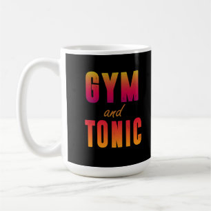 Fitnessraum und Tonic Kaffeetasse