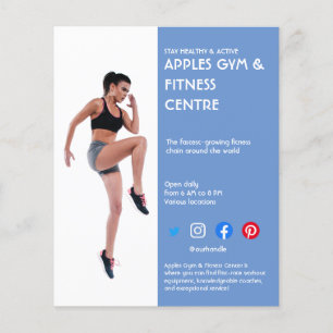 Fitnessstudio Fitness Trainer Fl Flyer