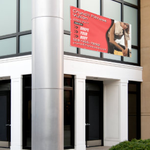 Fitnessstudio-Frauenmodell Lachs Schwarz anpassen Banner