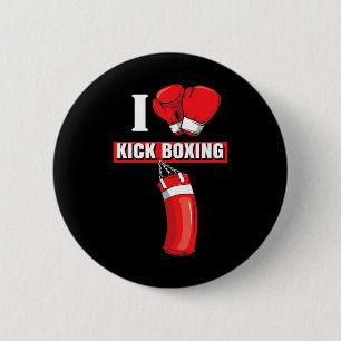 Fitnessstudio Kickboxen Boxen für Männer Frauen Ki Button