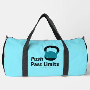 Fitnessstudio-Motto: Grenzen überwinden Electric-B Duffle Bag