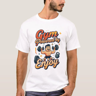 Fitnessstudio Powered by Enjoy - Vintage Fitness C T-Shirt