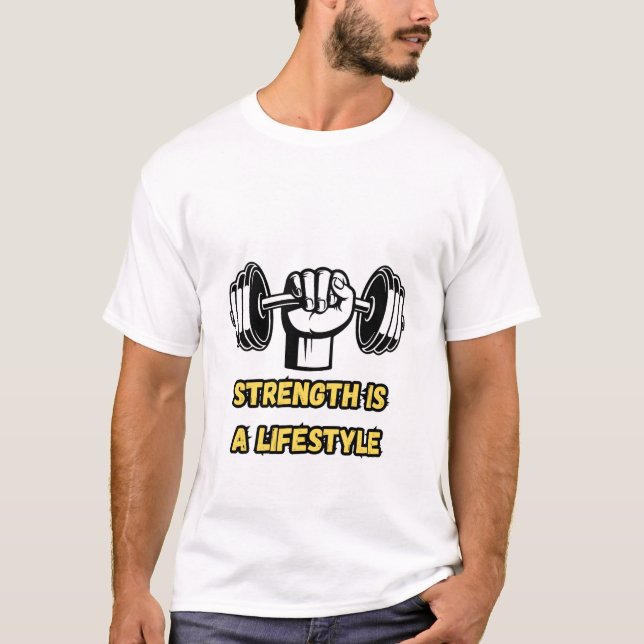 Fitnessstudio T-Shirt (Vorderseite)