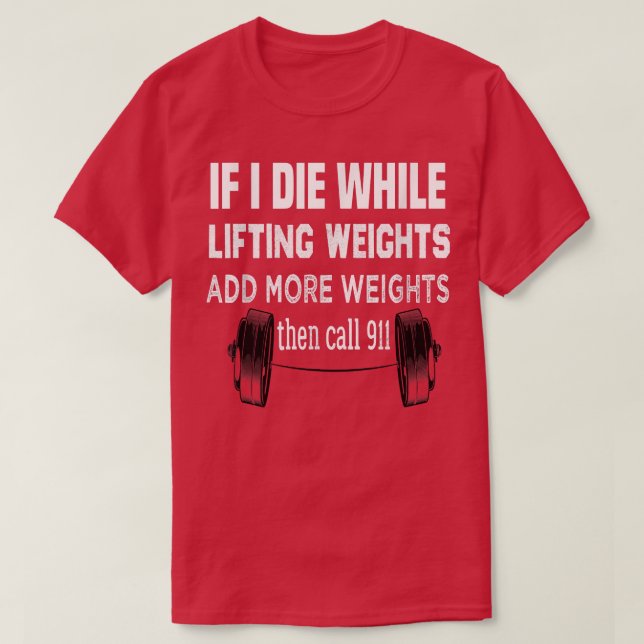 Fitnessstudio, virtuell trainieren, wenn ich beim  T-Shirt (Design vorne)