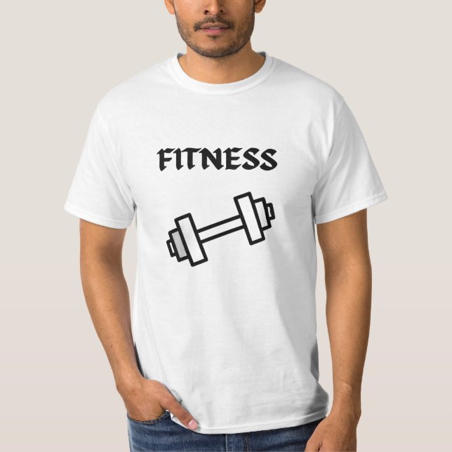 Fitnessstudio, Workout-Bekleidung, Fitness-Geschen T-Shirt (Vorderseite)