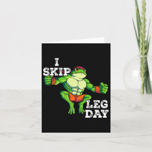 Fitnessübungen Training I Skip Leg Tag 1 Karte