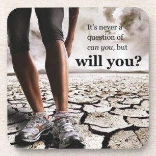 Fitnessworkout-Turnhallen-Motivation Getränkeuntersetzer