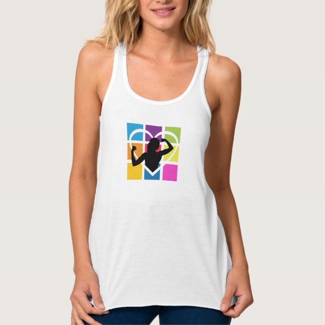 FITT mit angepasstem Delia-Tank Tank Top (Vorderseite)