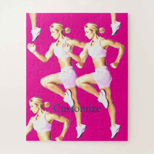 Fitte Boxerin Thunder_Cove Puzzle (Vertikal)