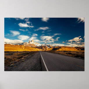 Fitz Roy am Morgen Poster