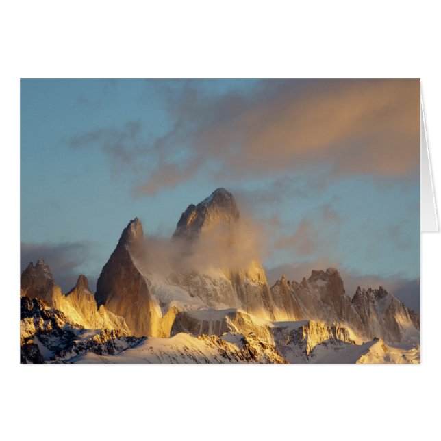 Fitz Roy. Patagonia. Argentinien (Vorderseite (Horizontal))