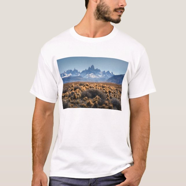 Fitz Roy, Patagonia, Argentinien T-Shirt (Vorderseite)