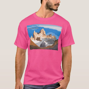 Fitz Roy Patagonia Chile Argentina Active T-Shirt