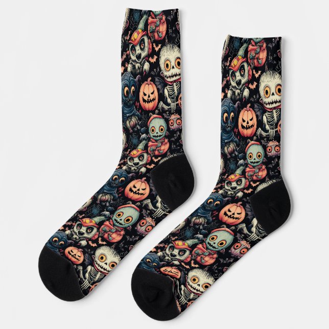 Fitzboyz Monster MashSocken Socken (Linkes Detail)